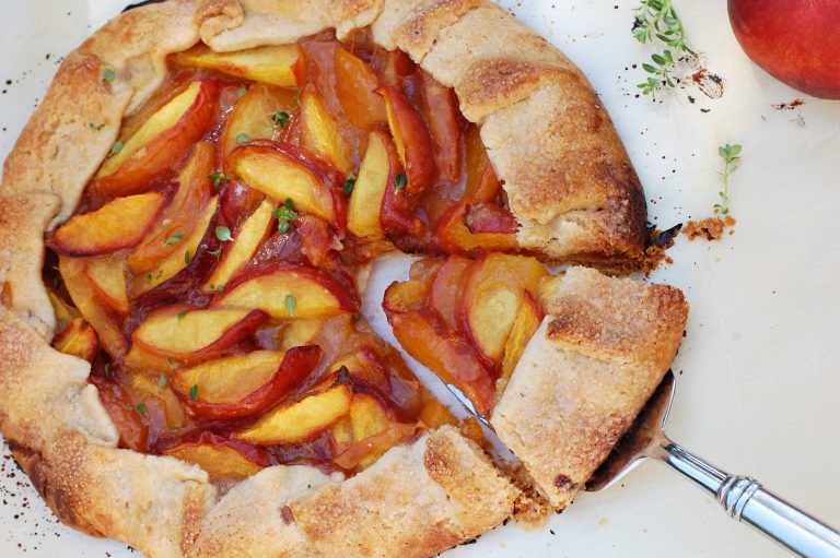 Peach Crostata